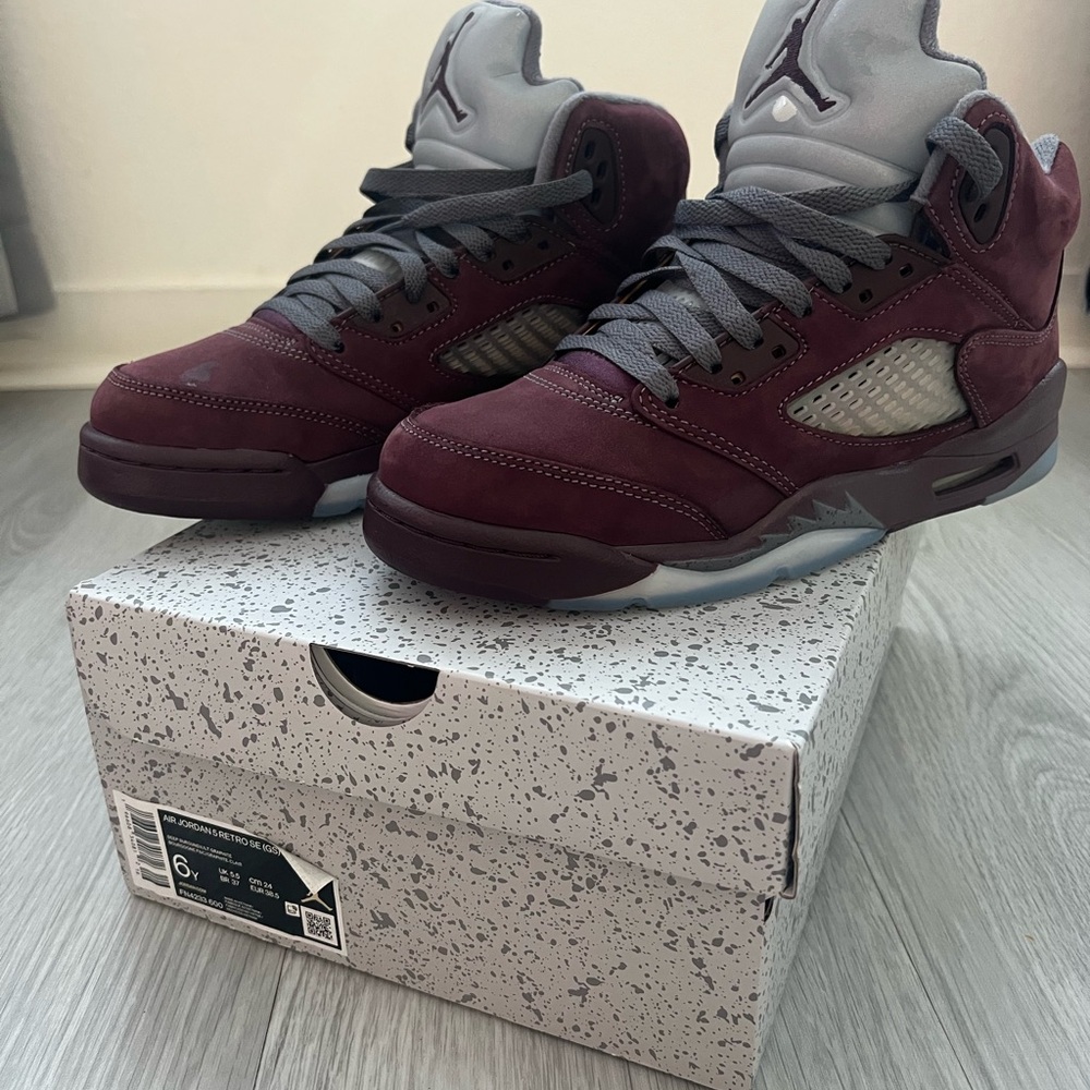 Jordan 5 Retro SE Burgundy - Picture 4 of 4